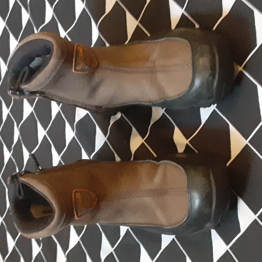 Timberland Kids Brown and Black Boots